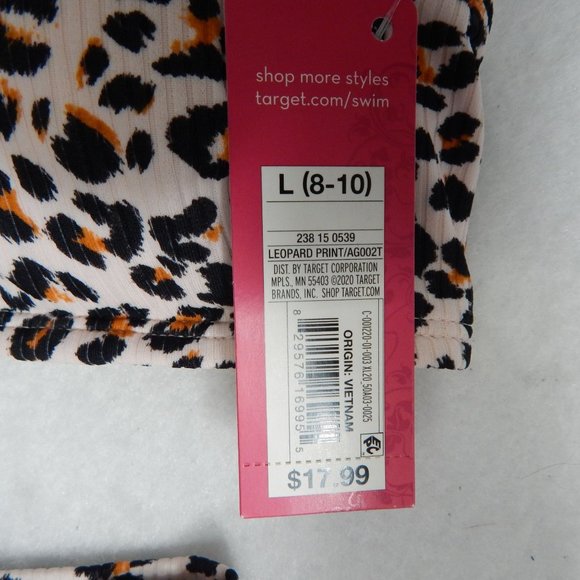 Xhilaration Bikini High Waisted Leopard Womens Size L NWT - Picture 7 of 10